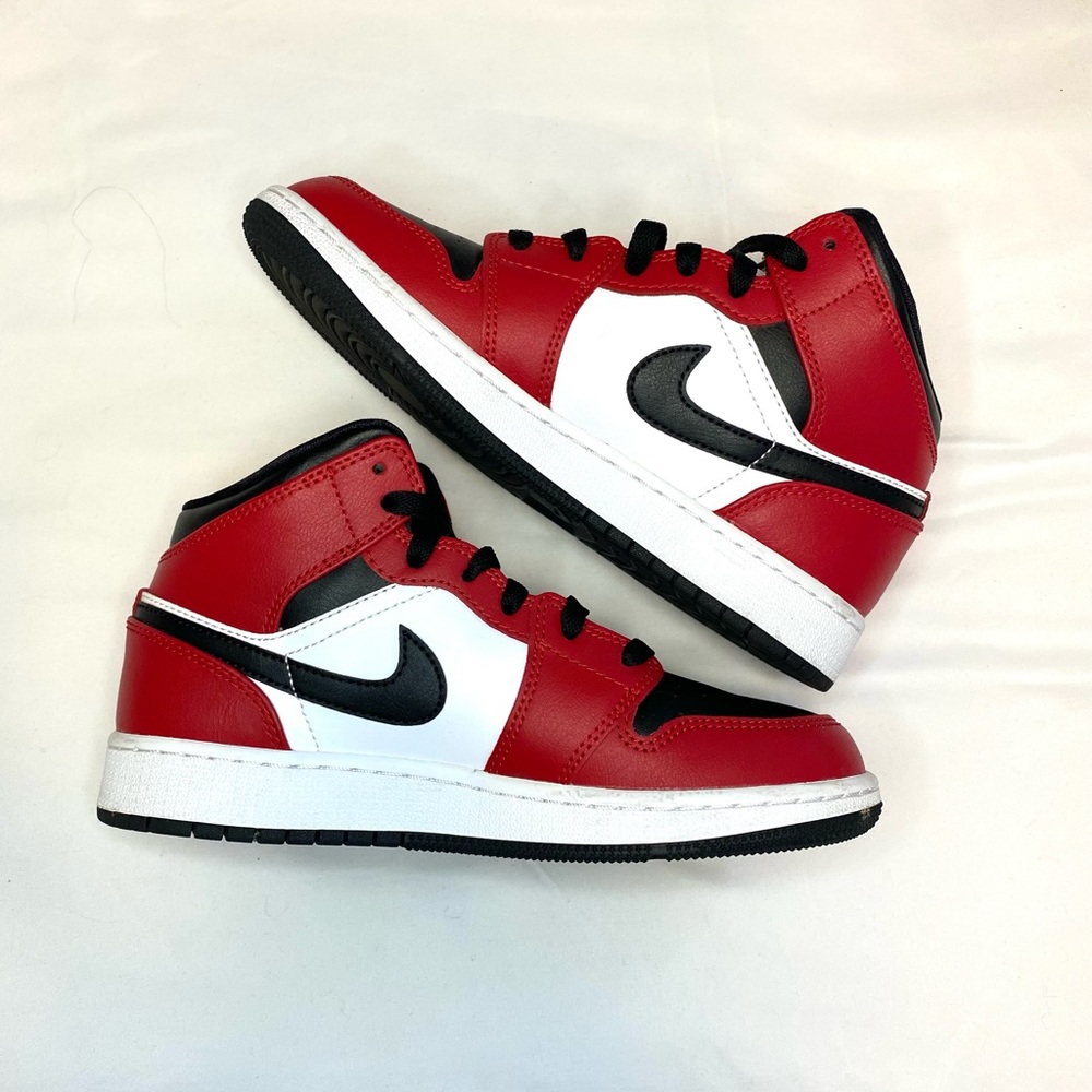 Red and Black Air Jordan 1 Mid